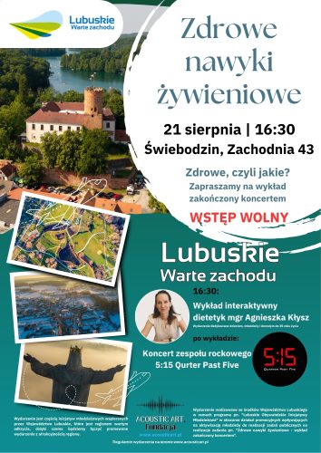 Plakat - 21 sierpnia - Zdrowe nawyki żywieniowe